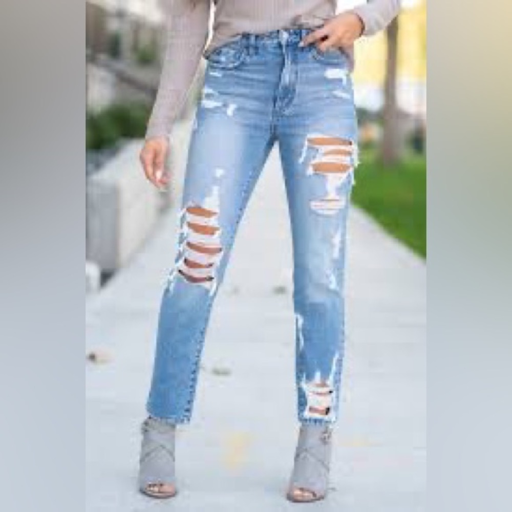 Flying Monkey Goodbye High Rise Mom Jean Size 27